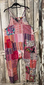 Patchwork Dreams Romper "Rose" by Jaded Gypsy