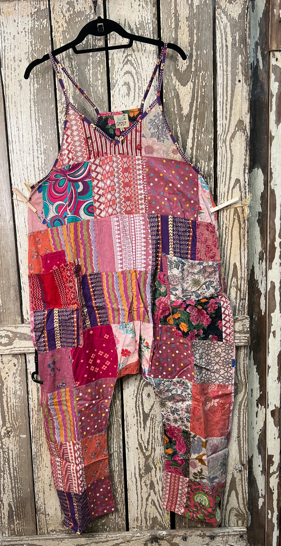 Patchwork Dreams Romper "Rose" by Jaded Gypsy