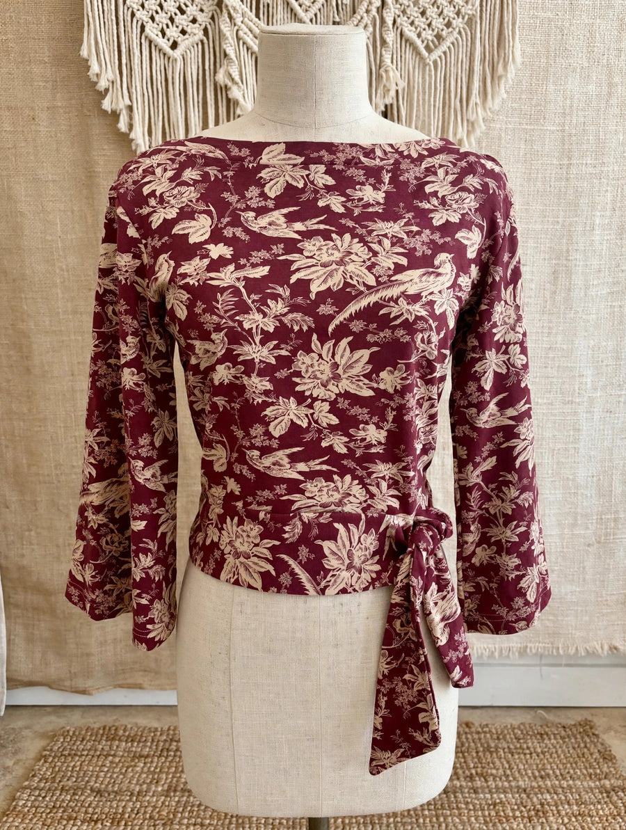 Hope Pullover in Provencal Print by Effie's Heart