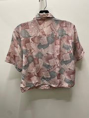 Reworked Flowy Crop Button Down #108