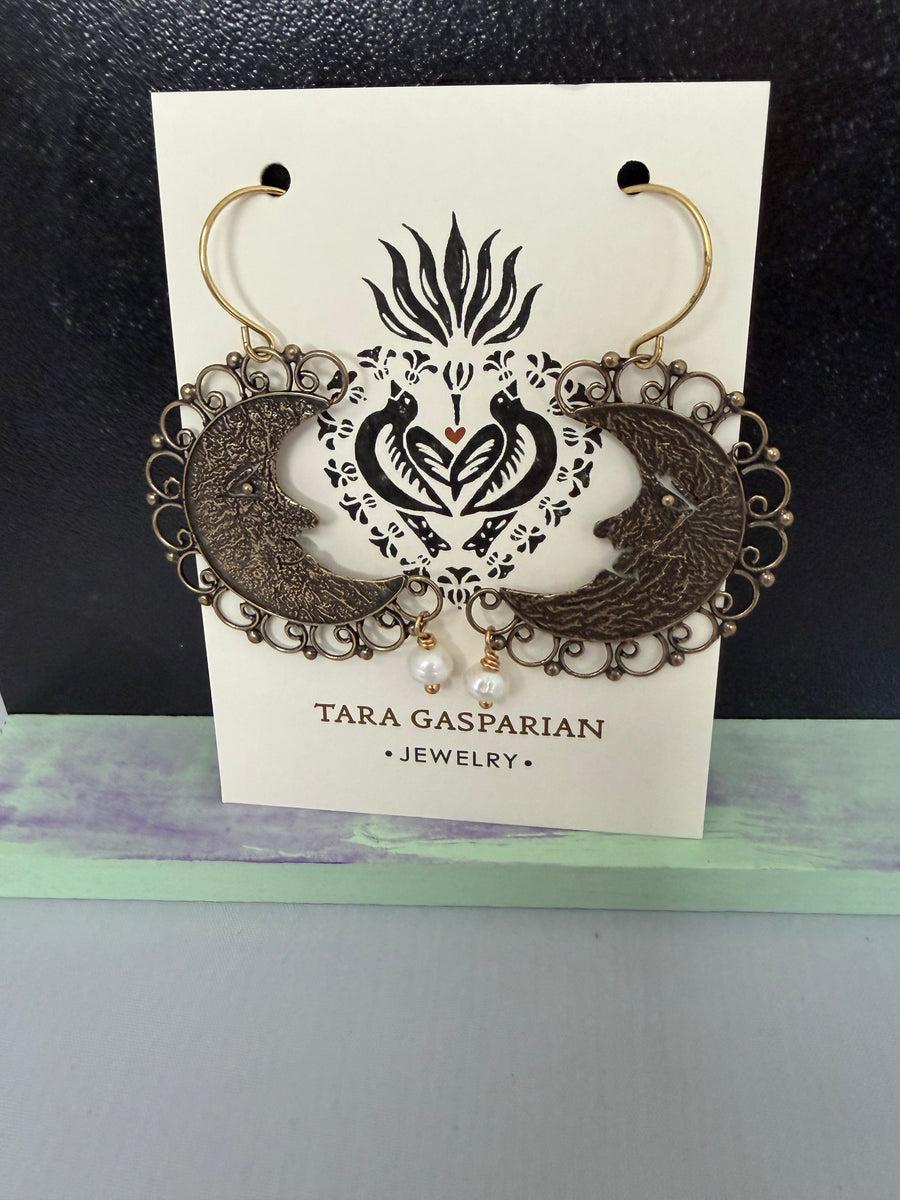 Celestial Earrings by Tara Gasparian