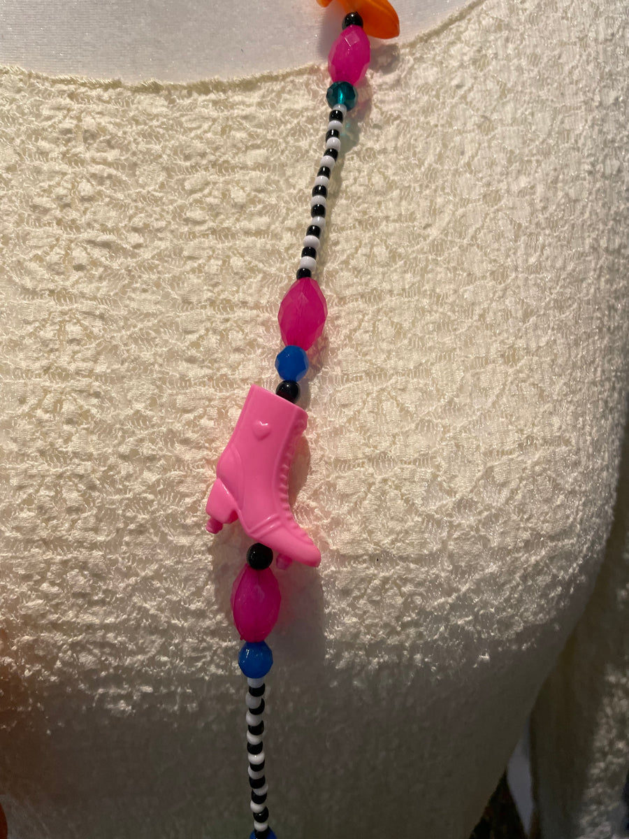 Barbie Boot Necklace by The Vintage Jewel