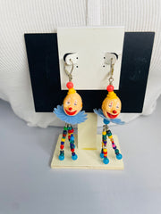Vintage Clown Earrings by The Vintage Jewel