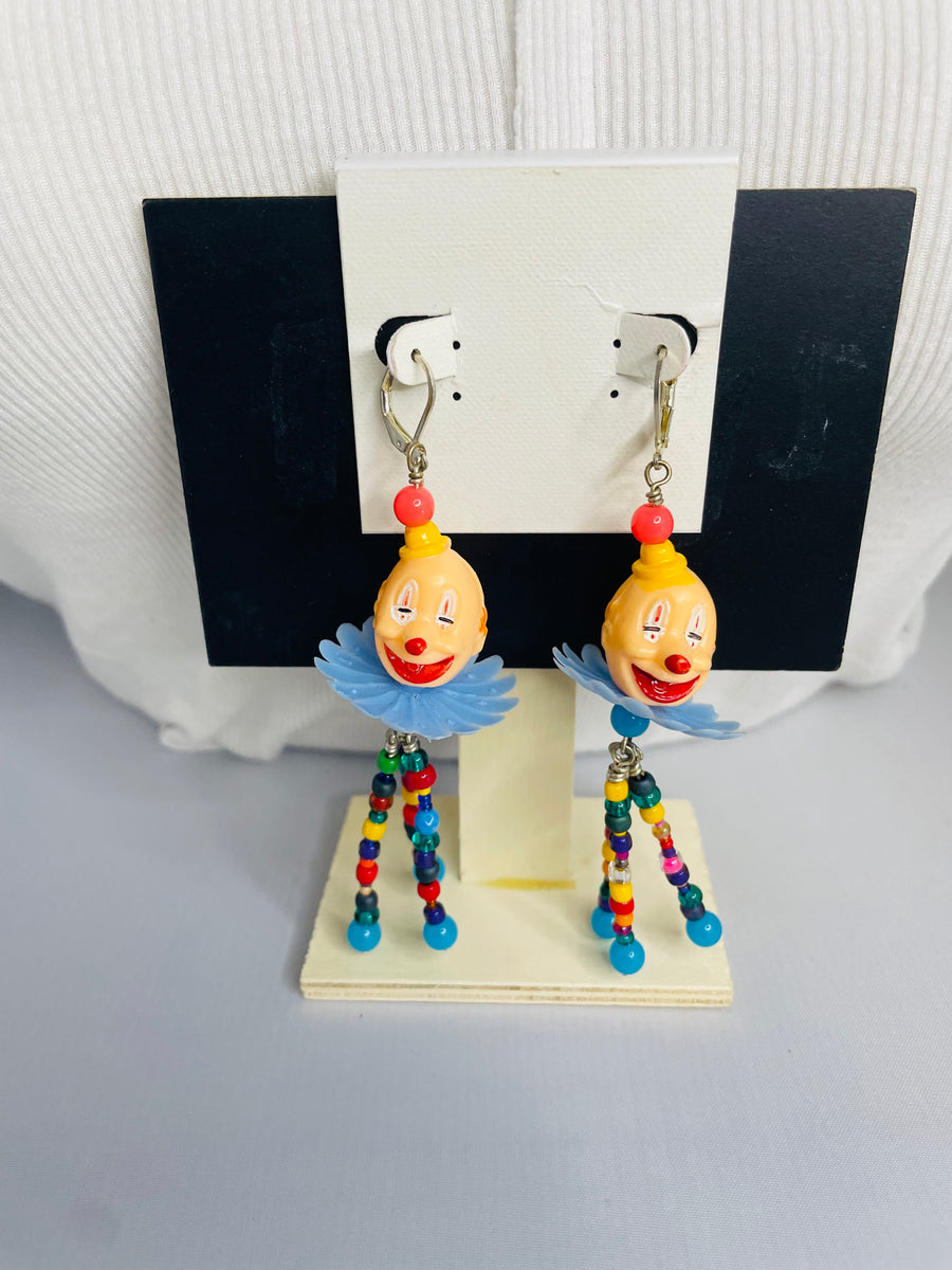 Vintage Clown Earrings by The Vintage Jewel