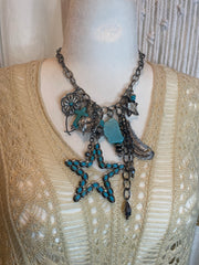 Boho Star Chunky Necklace