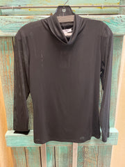 Sheer Mesh Cowl Layering Shirt by Adore B9195 Robin Boutique