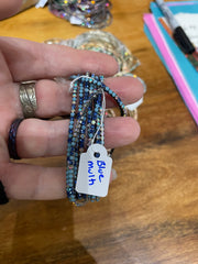 Rhinestone Tennis Stretch Bracelets