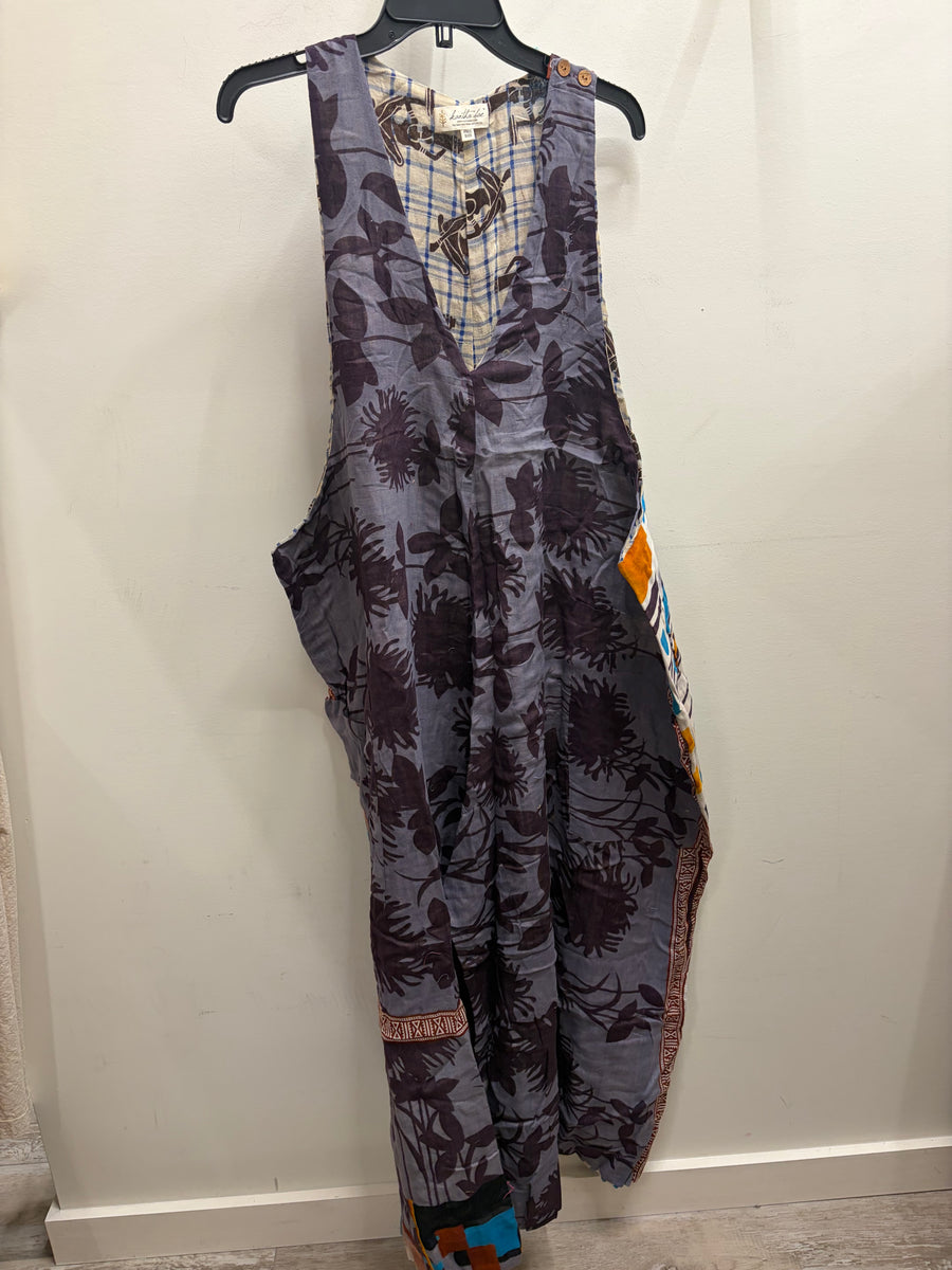 Duality Sari Harmony Wide Leg Jumpsuit #1032 by Kantha Bae