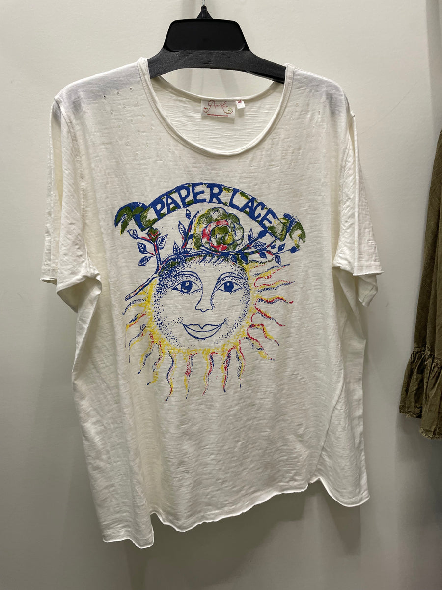 Cotton Charm Tee in Smiling Sun