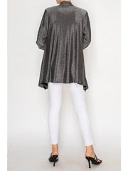 Shimmery Lurex Cardigan by Origami
