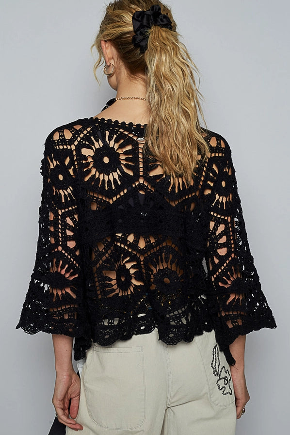 Crochet Crop Sweater