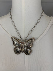 Butterfly Statement Necklace by Tara Gasparian