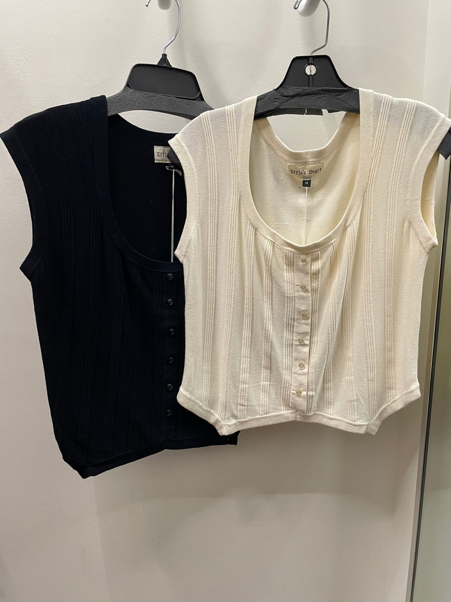 Frankie Vest by Effie's Heart Robin Boutique