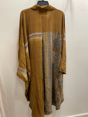 Crepe Sari Free To Be Longsleeve Maxi #015 by Kantha Bae
