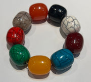 Large Stretch Copal Bracelet