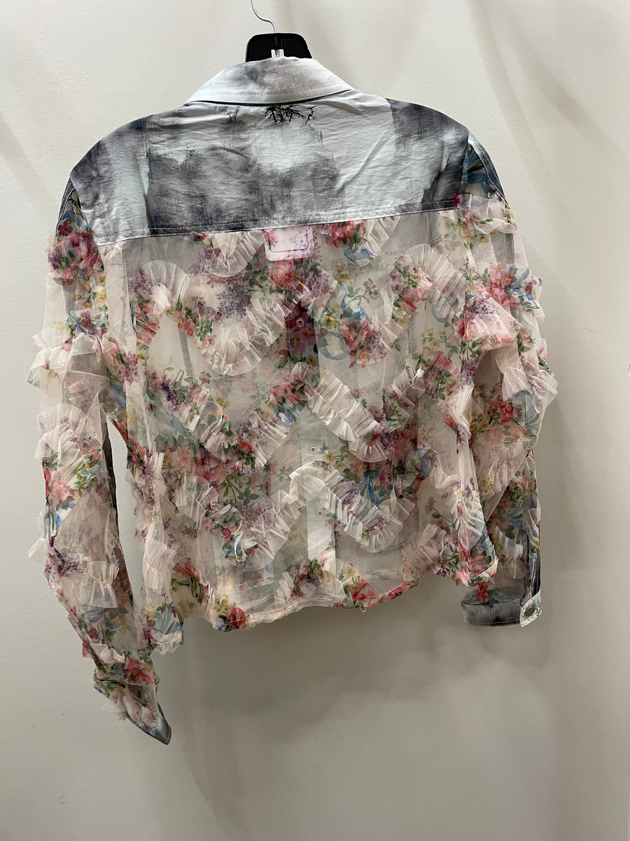 Urban Petal Illusion Jacket by Adore Robin Boutique