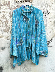 Silk Dylan Button Down by Kantha Bae - Robin Boutique-Boutique 