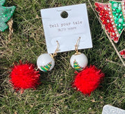 Christmas Tree Earrings - Robin Boutique-Boutique 