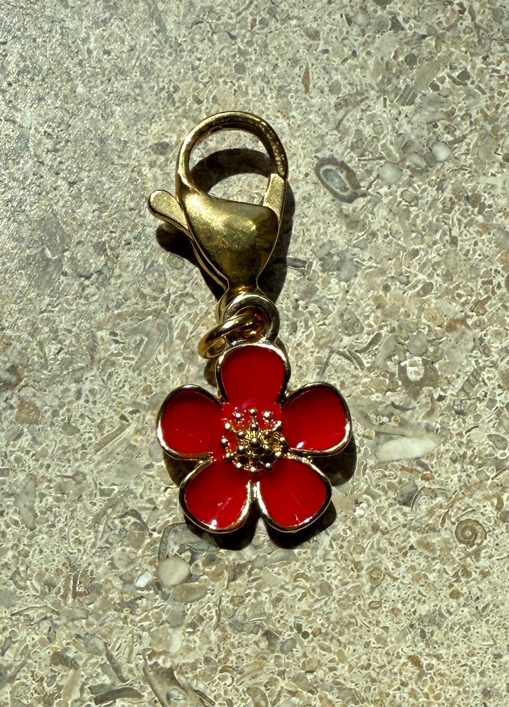 Gold Plated Flower Charms Robin Boutique