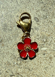 Gold Plated Flower Charms Robin Boutique