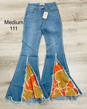Upcycled Denim Dorito Bell by Kantha Bae - Robin Boutique-Boutique 