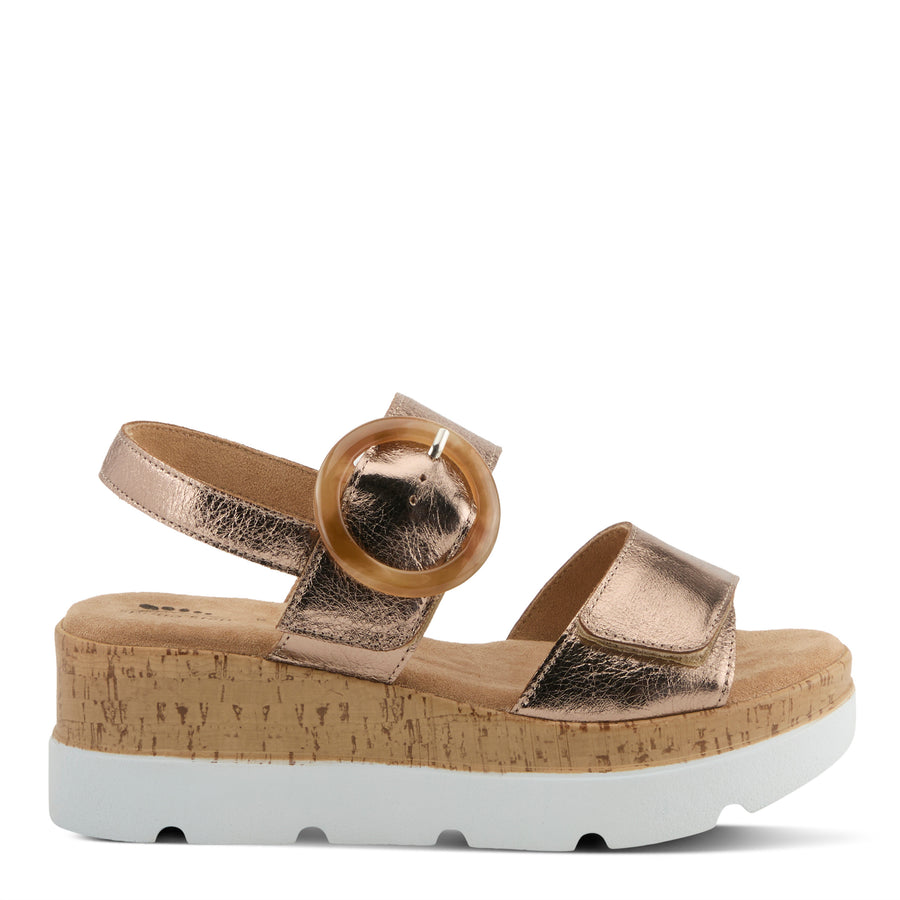 Spring Step ABARAH Leather Platform Sandal Shoe