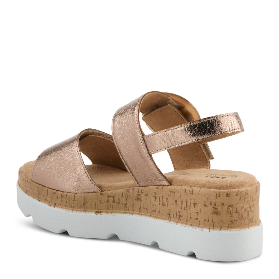Spring Step ABARAH Leather Platform Sandal Shoe