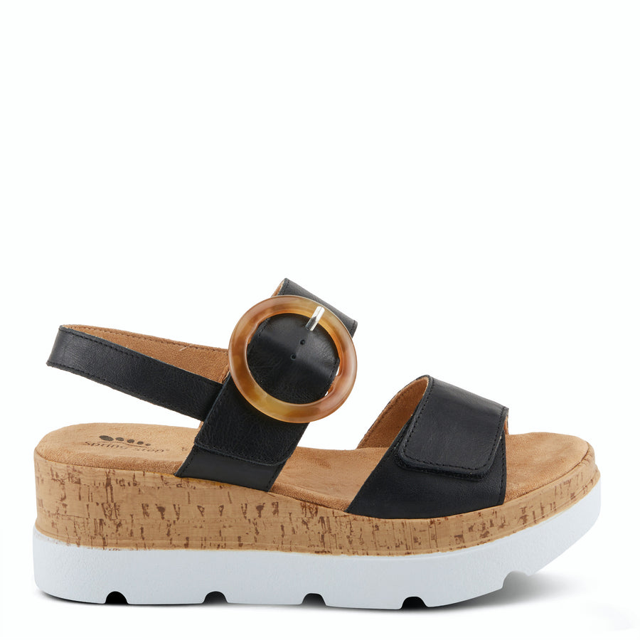 Spring Step ABARAH Leather Platform Sandal Shoe