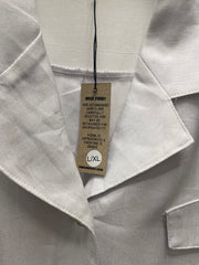 Reworked Flowy Crop Button Down #126