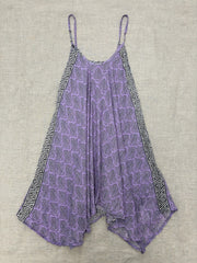 Rasgulla Sari Moonchild Mini Dress #021 by Kantha Bae
