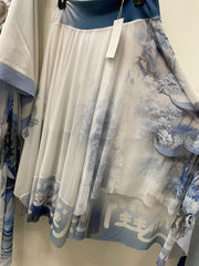 Skirt Square in Japanese Koi by IPNG Design