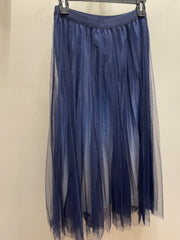 Ombre and Glitter Mesh Skirt by EllyNDale