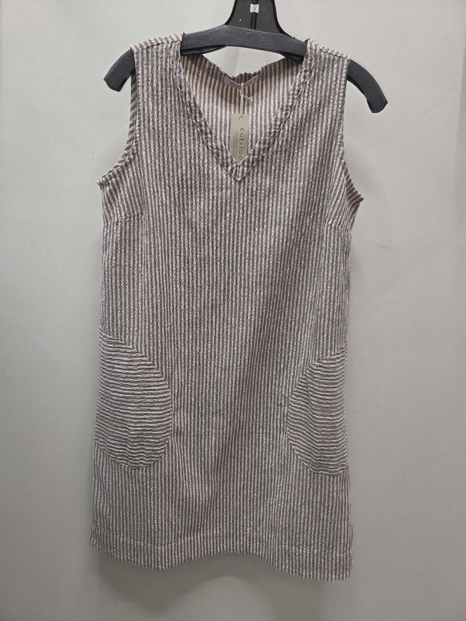 Blush Breeze Linen Shift Dress