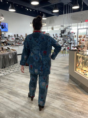 Garden Patchwork Denim Pants by The Paper Lace