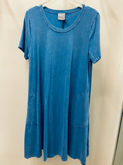 Vintage Wash Tee Shirt Dress by Doodles T307C