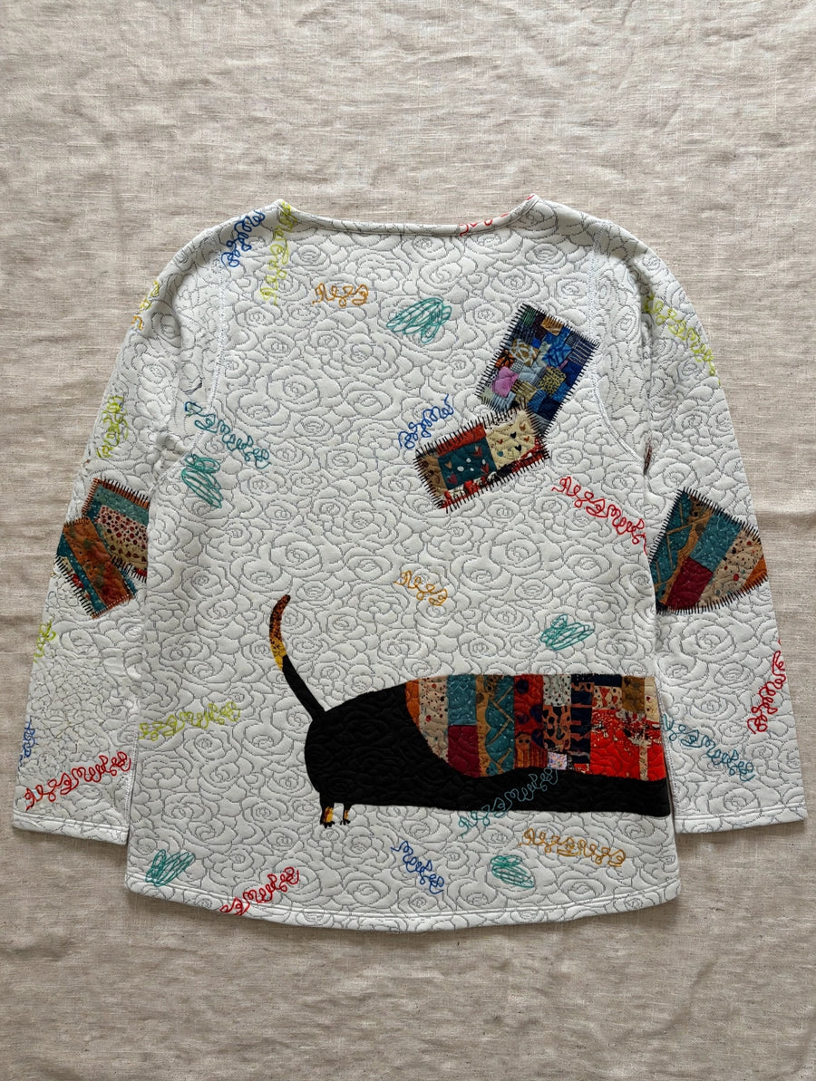 Patches Quilted Dog Top by Inoah