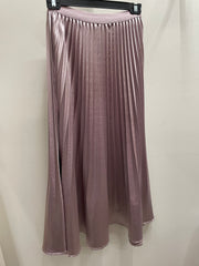Pleating Crushed Sateen Skirt by EllyNDale