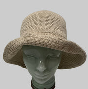 C.C. Beanie Knit Bucket Hat with Back Bow Robin Boutique