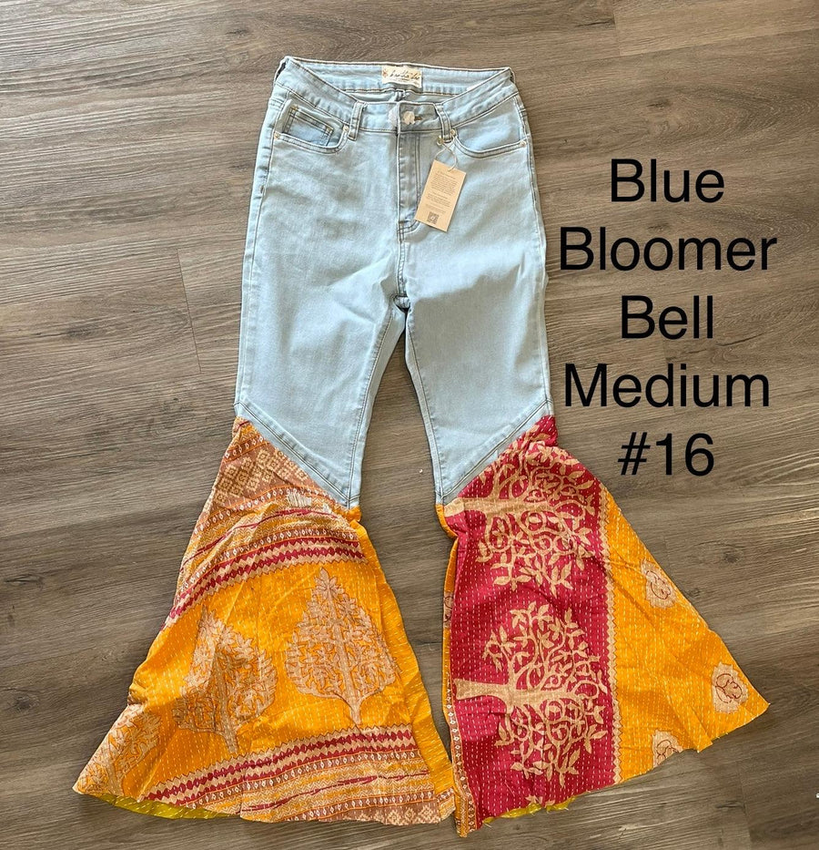 Upcycled Denim Bloomer Bell by Kantha Bae - Robin Boutique-Boutique 