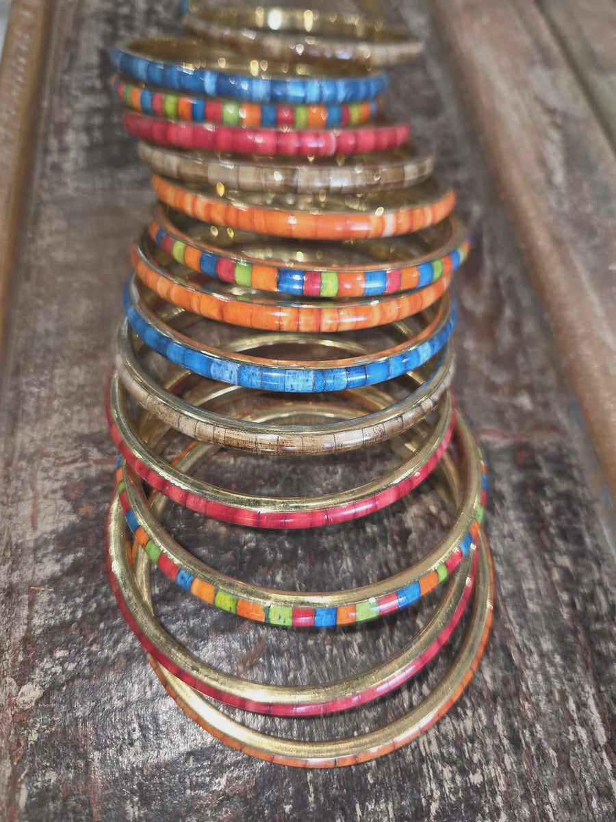 Stacking Inlay Bangle