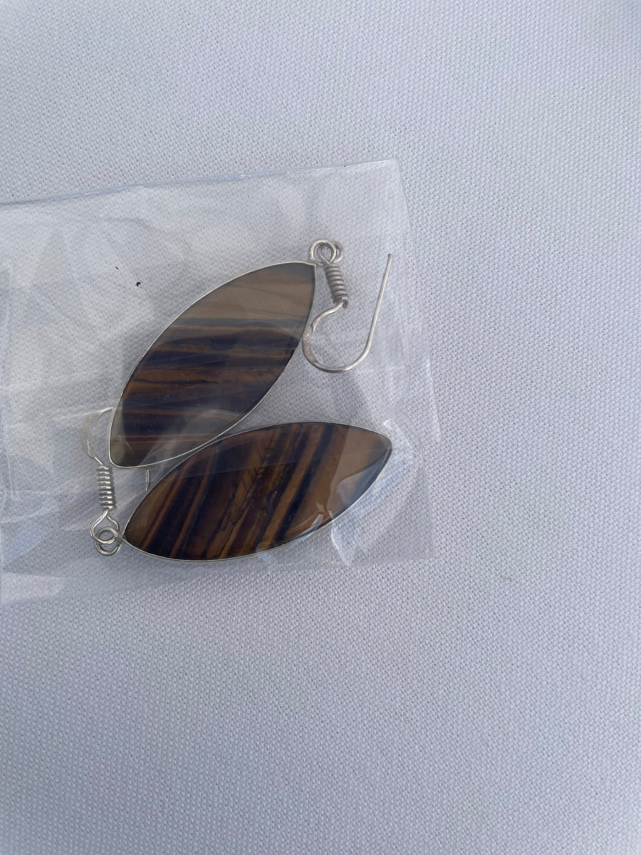 Stone Drop Earrings