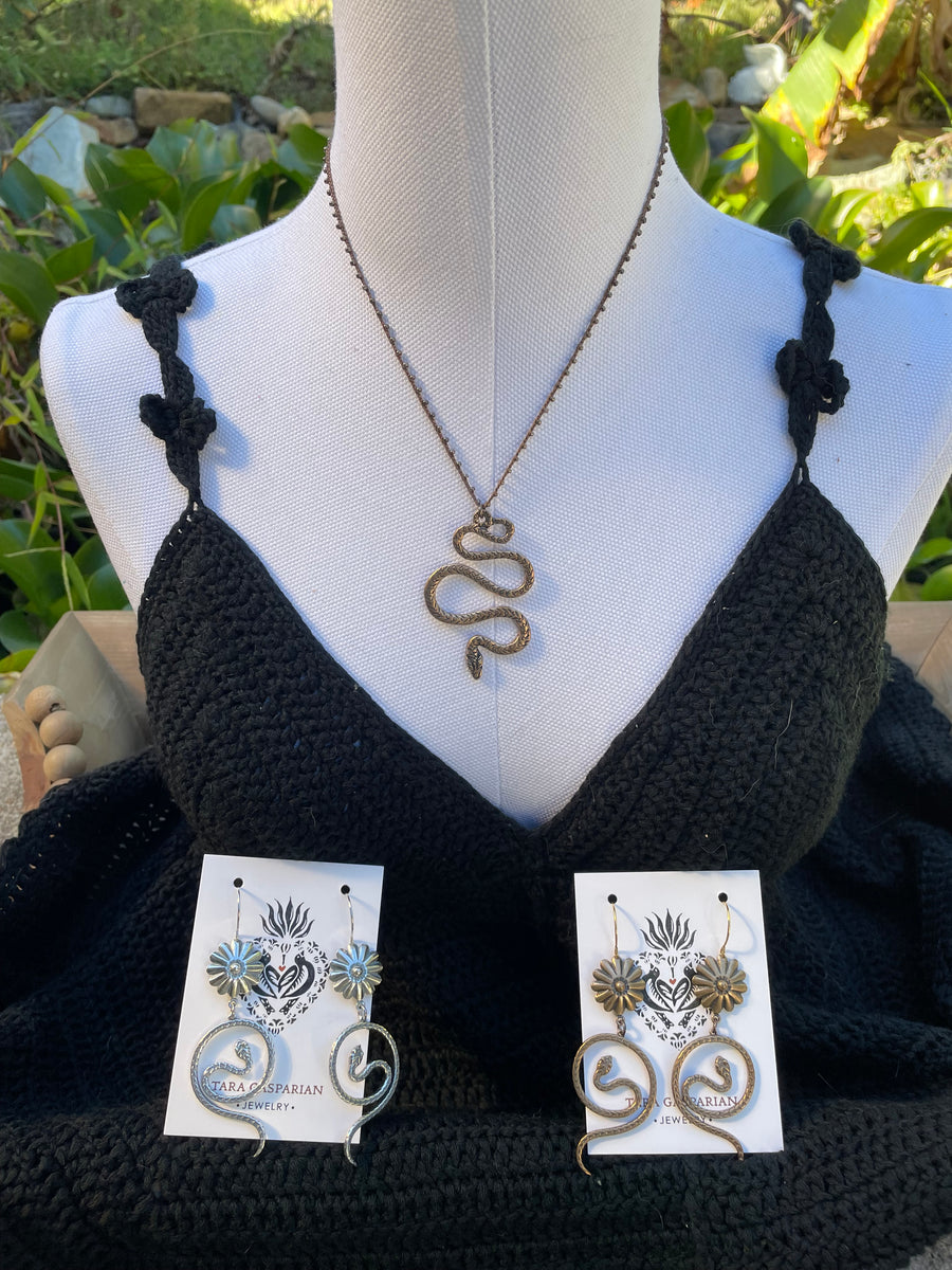 Serpent Necklace by Tara Gasparian