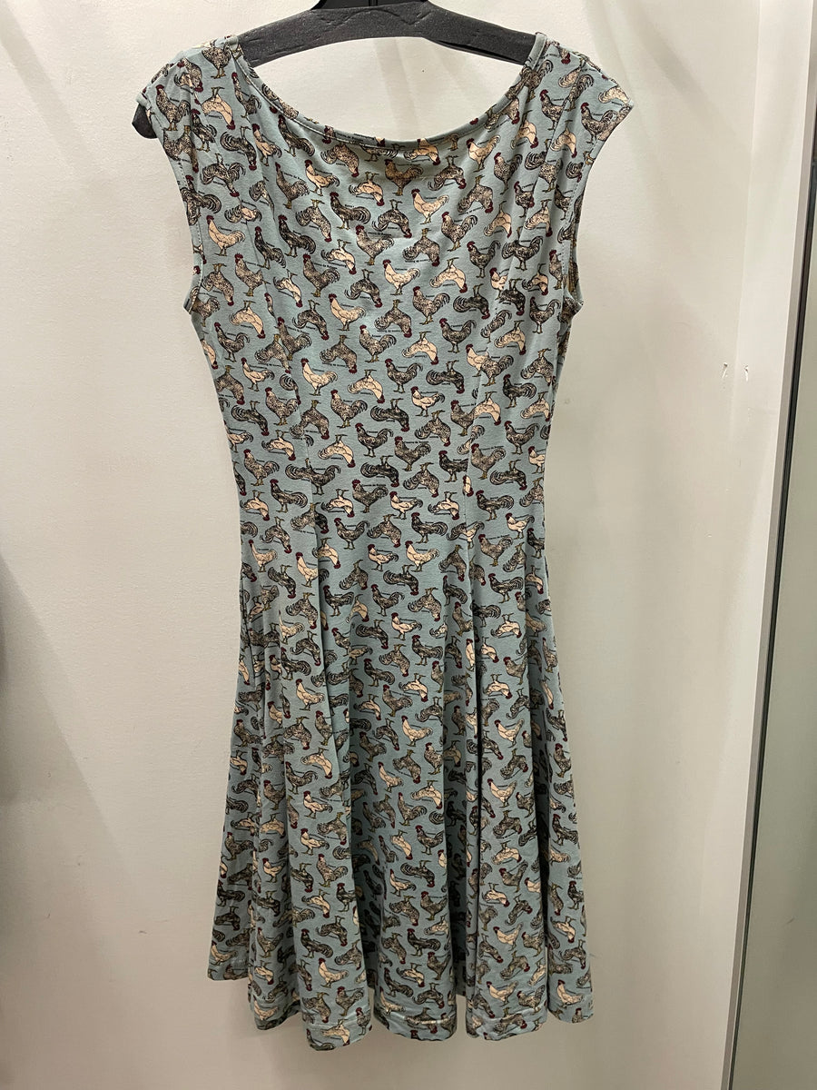 Daydream Dress in Cou Cou Print by Effie's Heart Robin Boutique
