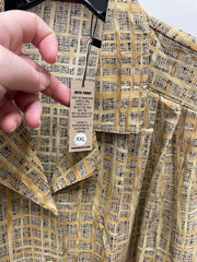 Reworked Flowy Crop Button Down #107