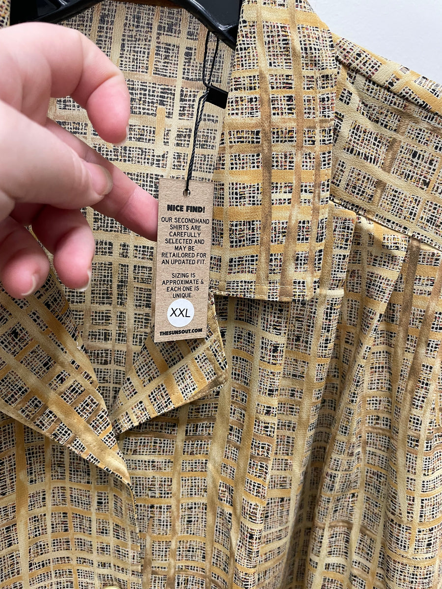 Reworked Flowy Crop Button Down #107