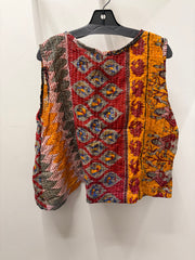 Kantha In Bloom Crop Tank #164 by Kantha Bae