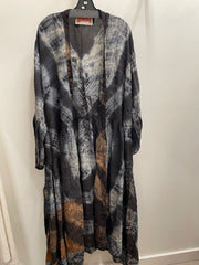 Crepe Sari Evermore Kimono #200 by Kantha Bae