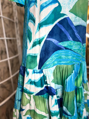 Jams World Tiered Dress 'Blue Jay'