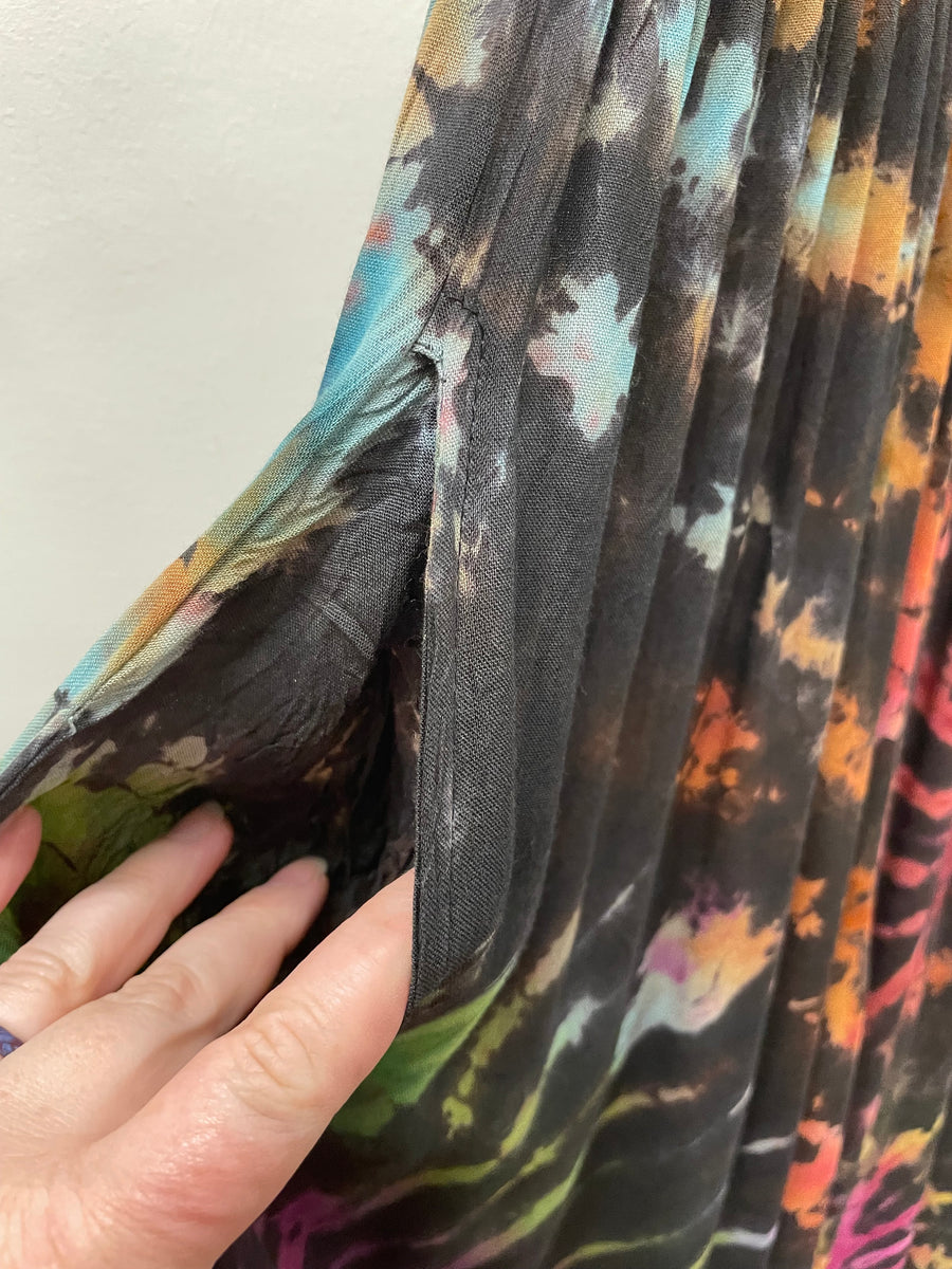 Tie Dye Slit Pants