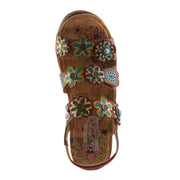 L'Artiste Bethie Multi Velcro Sandals Robin Boutique